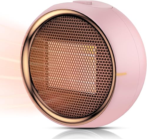 Mini calentadores eléctricos portátiles de cerámica PTC para uso en interiores, calefacción eficiente 2S, protección contra sobrecalentamiento,