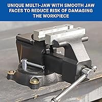 Vista 3 de Yost Vises, 5in. Multi-Purpose Vise, Jaw Width 5 in, Jaw Capacity 2.9 in, Model# MV-5