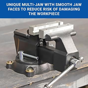 Yost Vises, 5in. Multi-Purpose Vise, Jaw Width 5 in, Jaw Capacity 2.9 in, Model# MV-5