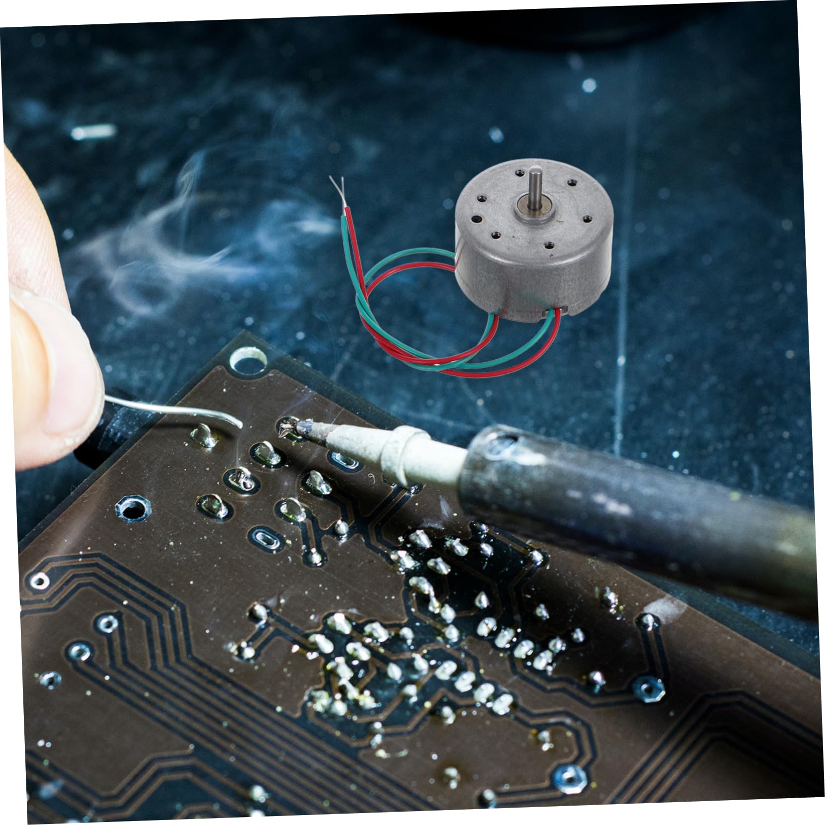 BESPORTBLE Moteur Miniature Solaire Câble Pour Jouets Et Projets Scientifiques, Lot De 20 Pièces, Moteur Électrique Compact Pour Modèles Réduits, Usage Loisirs Créatifs Solaire, Économie D’énergie