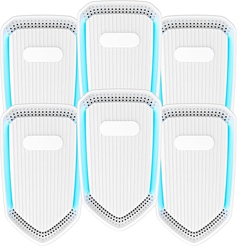 6 unidades de ionizadores de aire enchufables para el hogar, ambientador de aire de iones negativos, purificadores de aire portátiles silenciosos