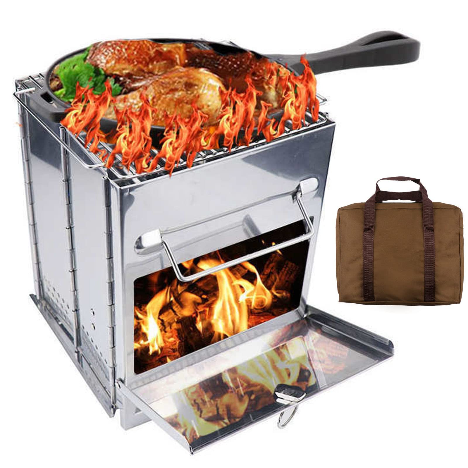 Réchaud de camping à bois pour simplifier vos repas en backpacking XL