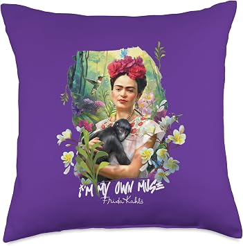 I am My Own Muse - Frida Kahlo Throw Pillow