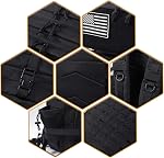 QT&QY 25L/35L/45L Military Tactical Backpack For Men Molle Daypack 3 Day Bug Out Bag Hiking Rucksack With Bottle Holder