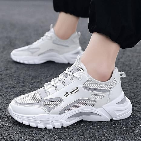 Amazon.com: NC Zapatos,Zapatos para hombre,Zapatos para hombre,Zapatos para  hombre,Casual,Viaje,Fitness,Zapatos de verano,Blanco,Negro : Ropa, Zapatos  y Joyería