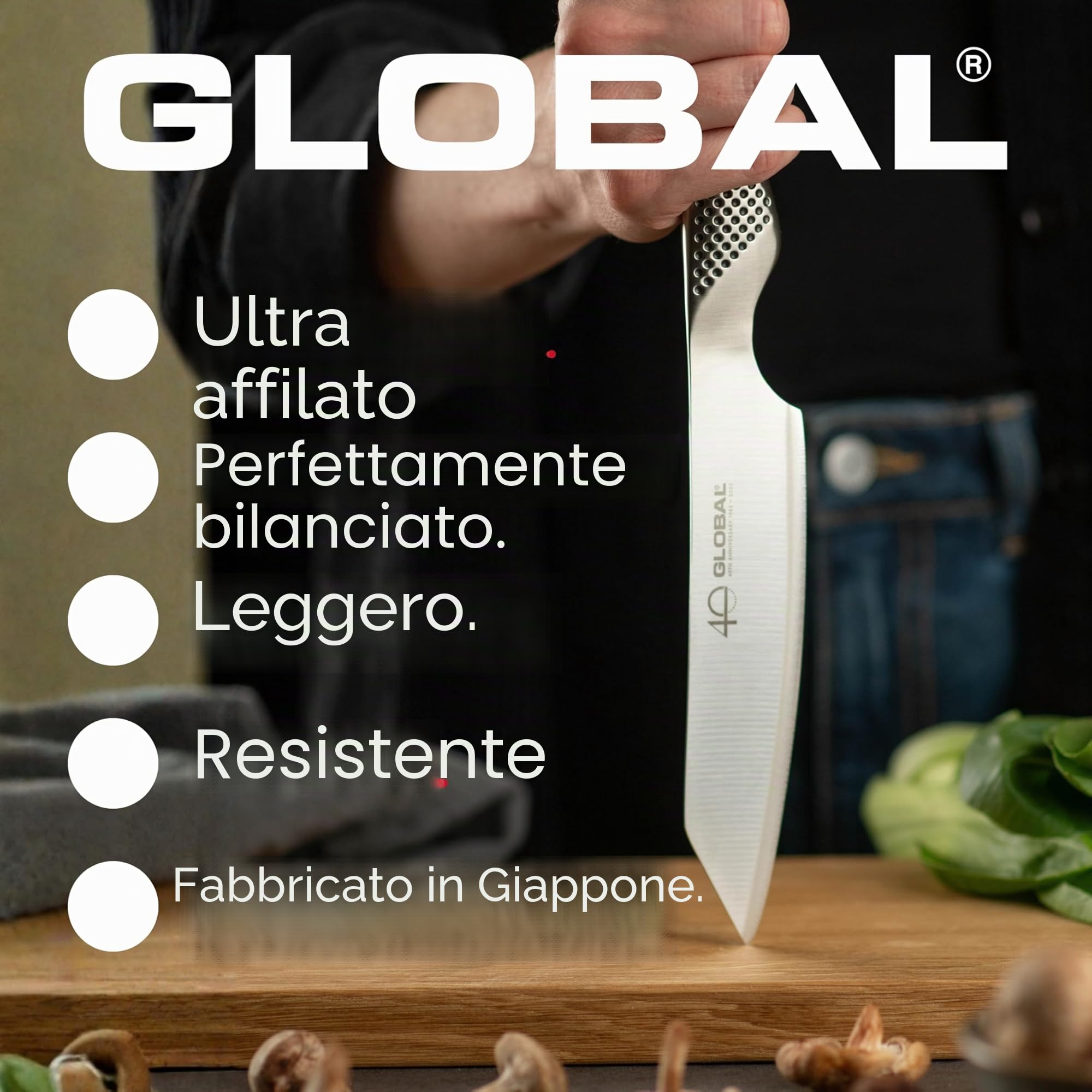 G2 : Global-Cook's knife-coltello cucina (cm.20)