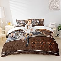 Vista 26 de Juego de funda de edredón para niños de dibujos animados, diseño de pingüinos de dibujos animados, lindo juego de ropa de cama de animales árticos