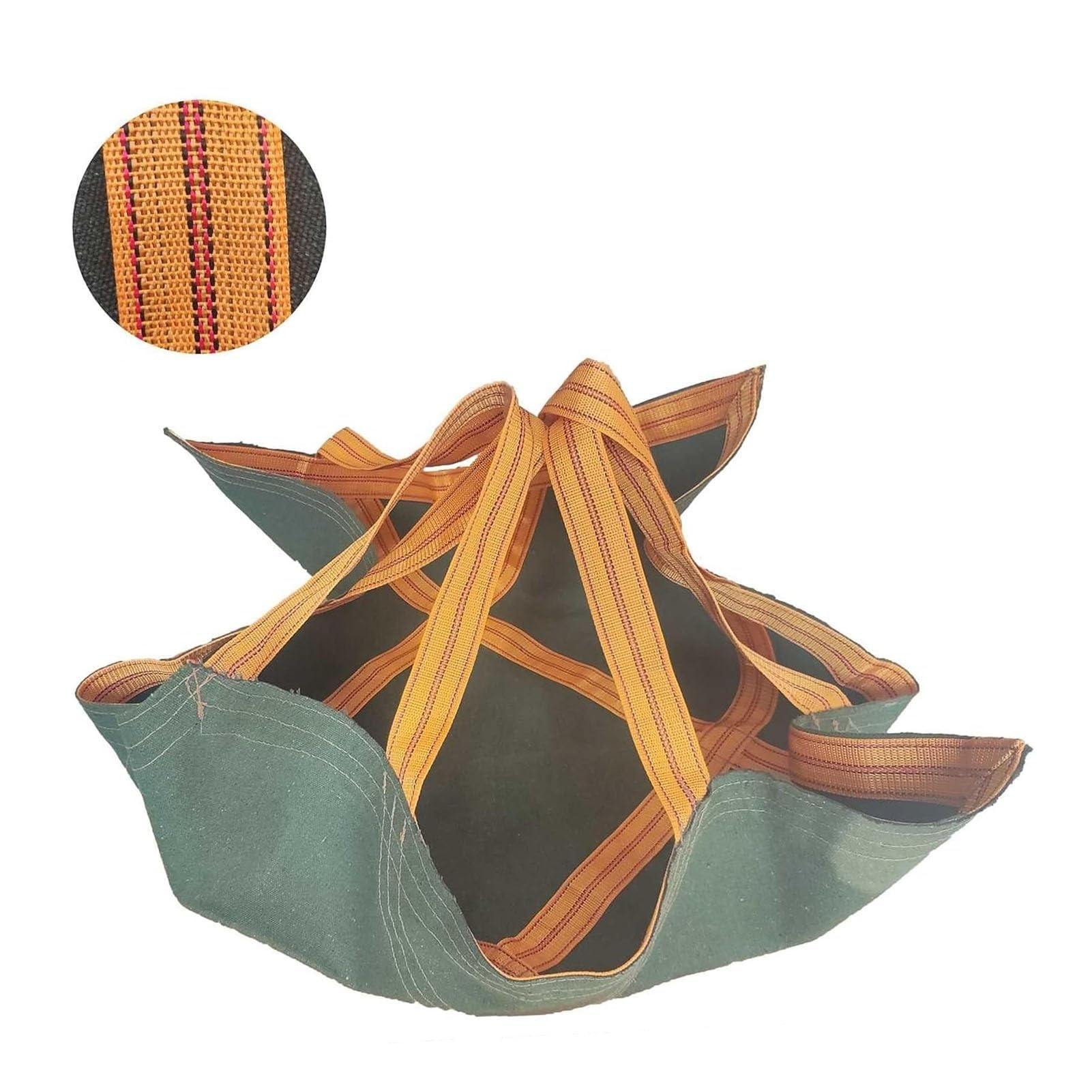 Lifting Net Load Bags for Crane & Pallet Ramps, Tear-Resistant Heavy Duty, Load Capacity 1.5-2 Tonnes, 150 x 150 cm for Safe Loading & Unloading