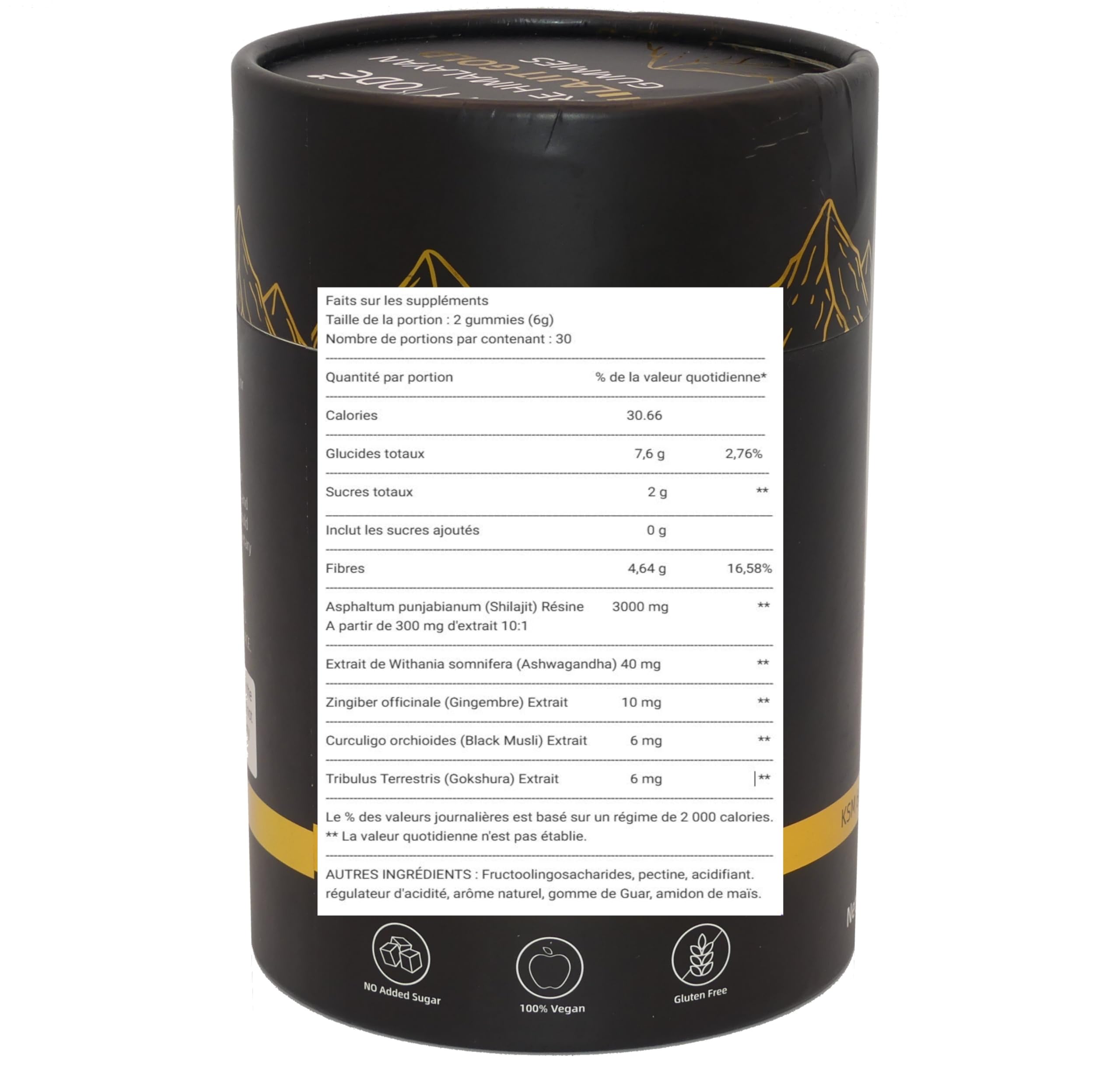 Shilajit Gold Gummies - hochdosiert