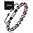 MagnetRX Magnetic Bracelets for Men & Women - MAX Strength Magnetic Hematite & Copper Bracelet with 8mm Solid Copper Beads (Single Copper)