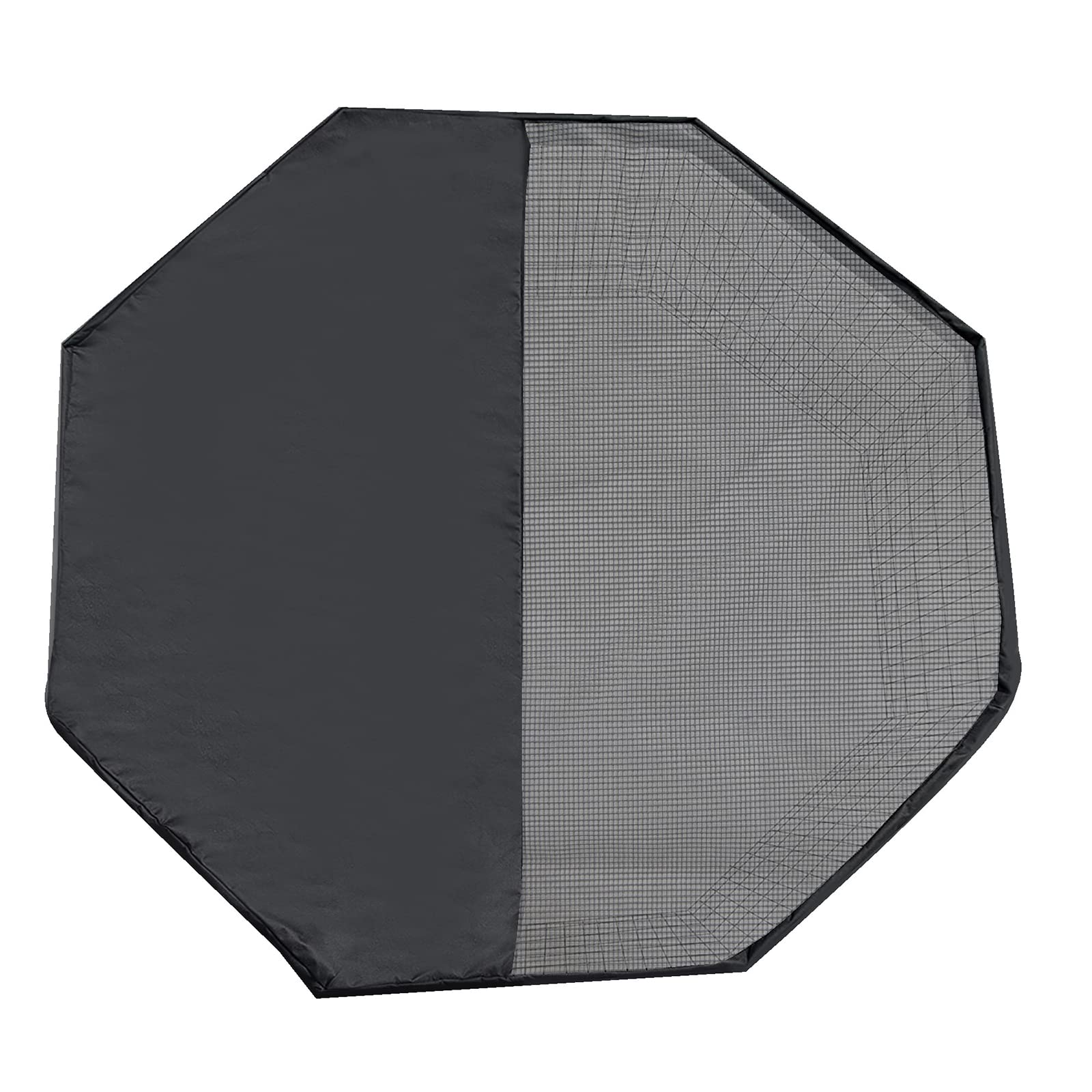 Karlak Housse de parc pour animaux de compagnie, 61 cm, 8 panneaux, clôture octogonale en maille, protection solaire, imperméable, parc pour chien, parc non inclus