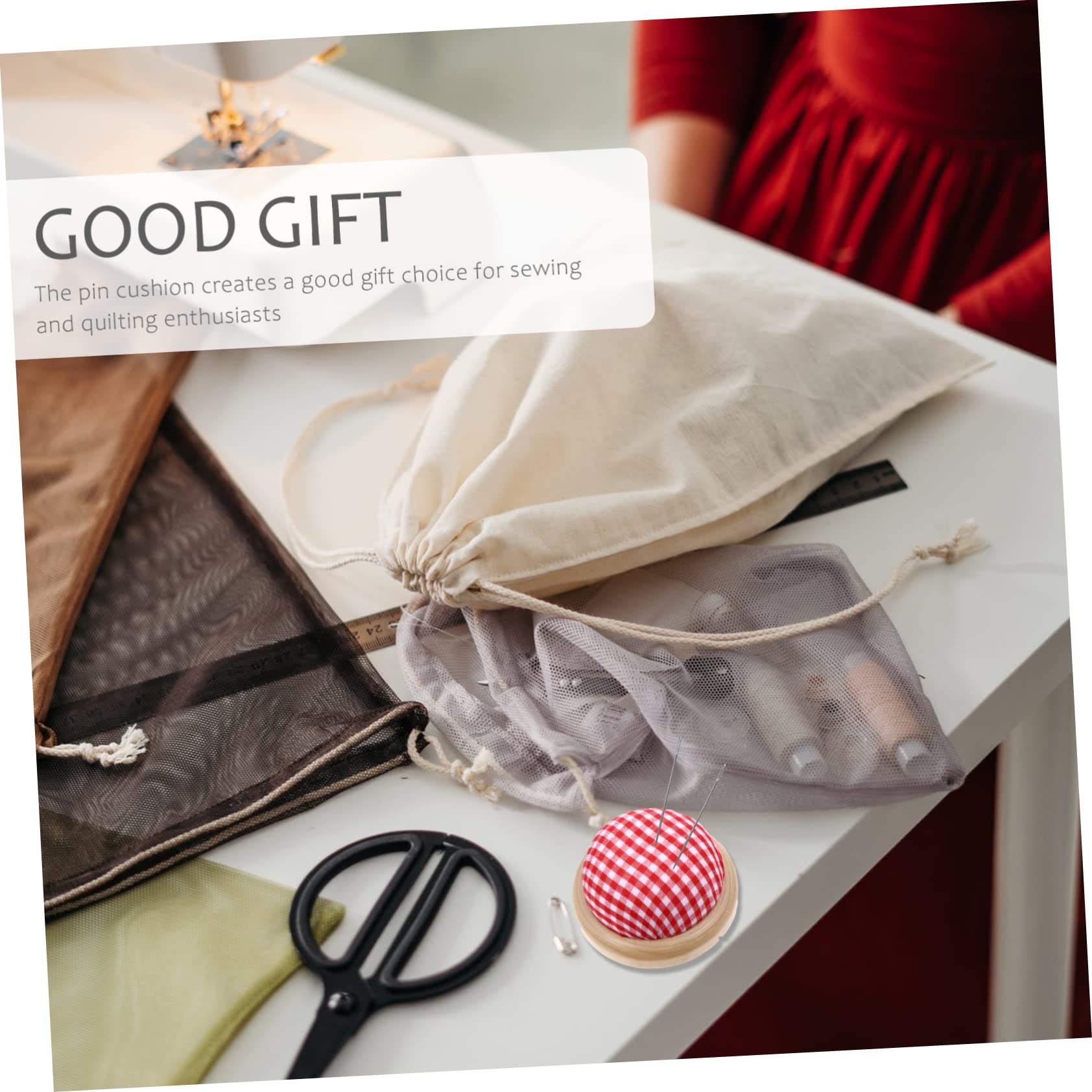 Organizzatore Per Spilli Da Cucito - Cuscino Portaspilli Per Quilting E Cucito, Pratico E Sicuro - Foto 5