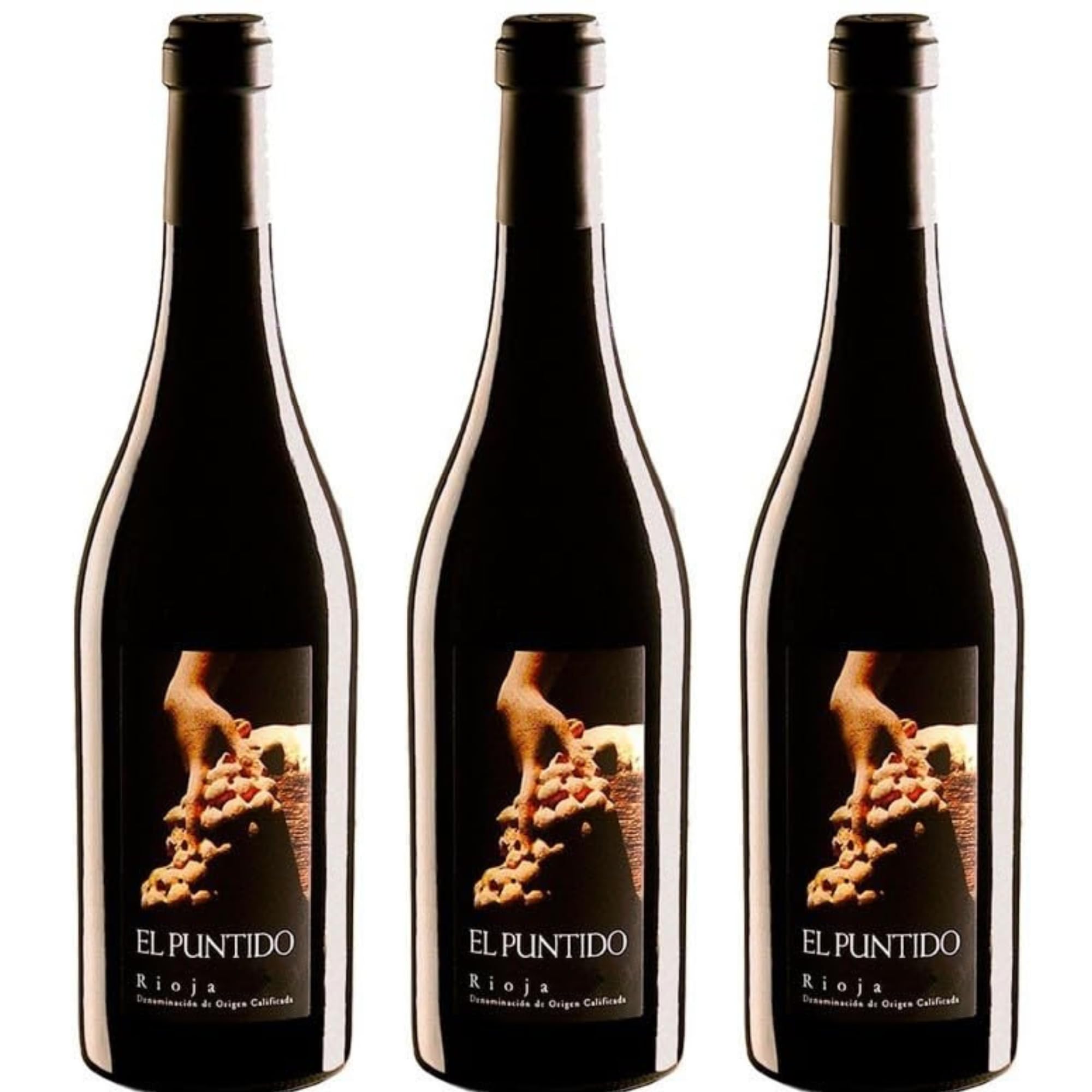 El Puntido vino tinto crianza de Tempranillo con expresión elegante, notas frutales, estructura equilibrada y carácter auténtico de viñedo español.| 3 botellas