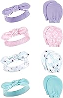 Vista 72 de Hudson Baby Conjunto de diadema de algodón y manoplas para rascar para bebé Unicornio