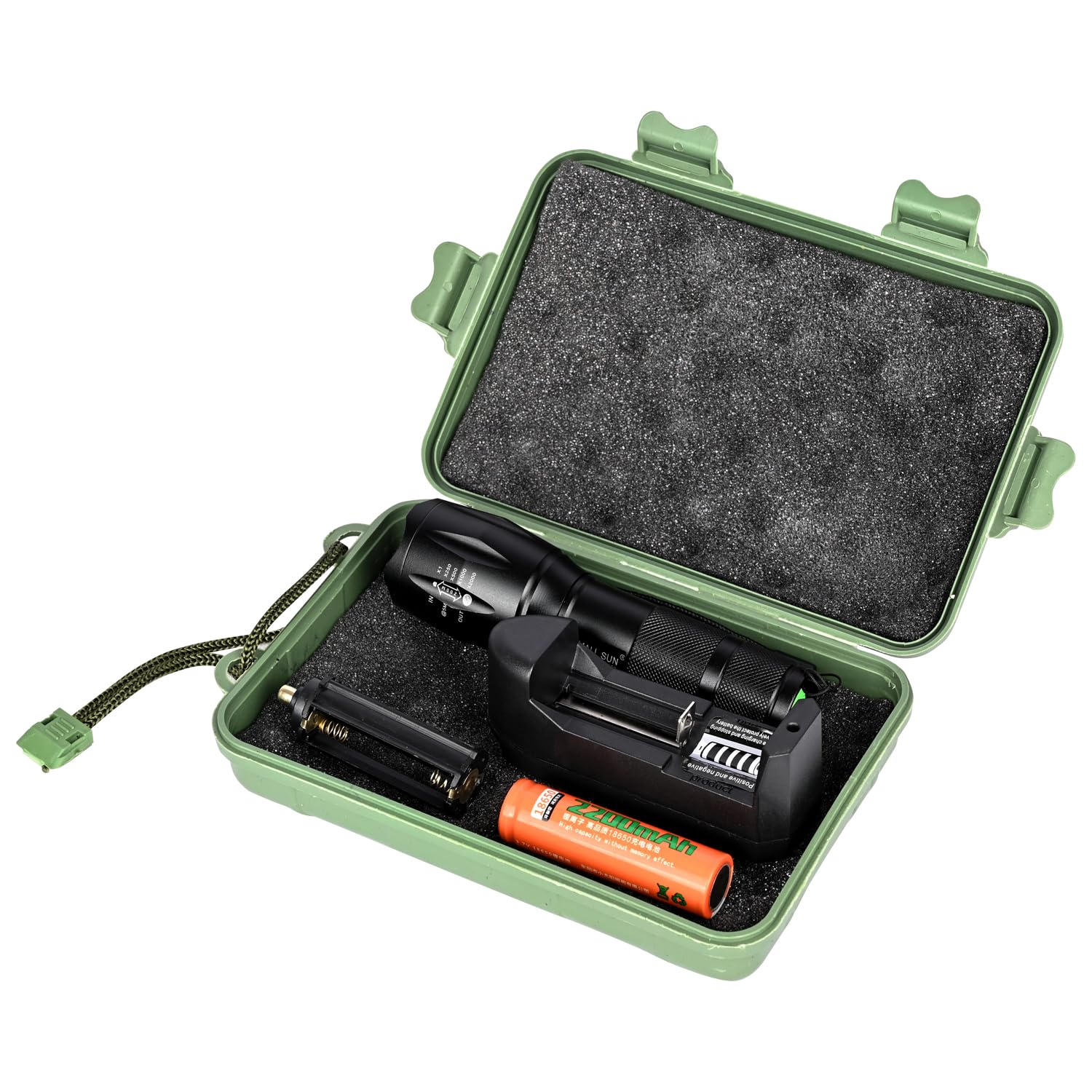 HACER Scalba Camping Flashlight Torch Waterproof Safety Light (B0CL74HY3F) Amazon Price History, Amazon Price Tracker