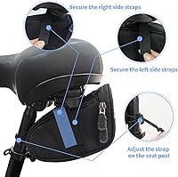 Vista 5 de Kit de herramientas de reparación de bicicletas, juego de herramientas de bicicleta de 21 piezas con llaves hexagonales, palancas de neumáticos, kit