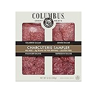 Vista 1 de COLUMBUS Muestreador de embutidos en rodajas, carne de salami para aperitivos, fiestas, tablas de embutidos o sándwiches, 12 onzas