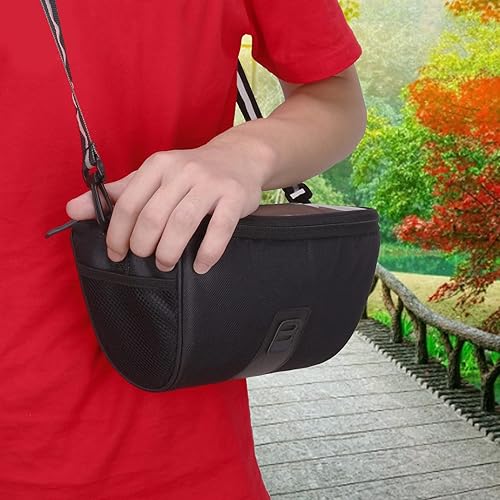 Miniatura 4 de Bolsa de manillar de bicicleta, impermeable, multifuncional, para manubrio de bicicleta, funda para teléfono de bicicleta, bolsa de almacenamiento