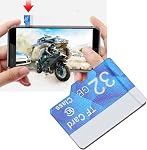 Class 10 Micro Memory Card, High Speed 10M s Water Proof Plug and Play Mini SD Card, for Digital Cameras Mobile Phones GPS Tablets Drones Dashcams (32GB)