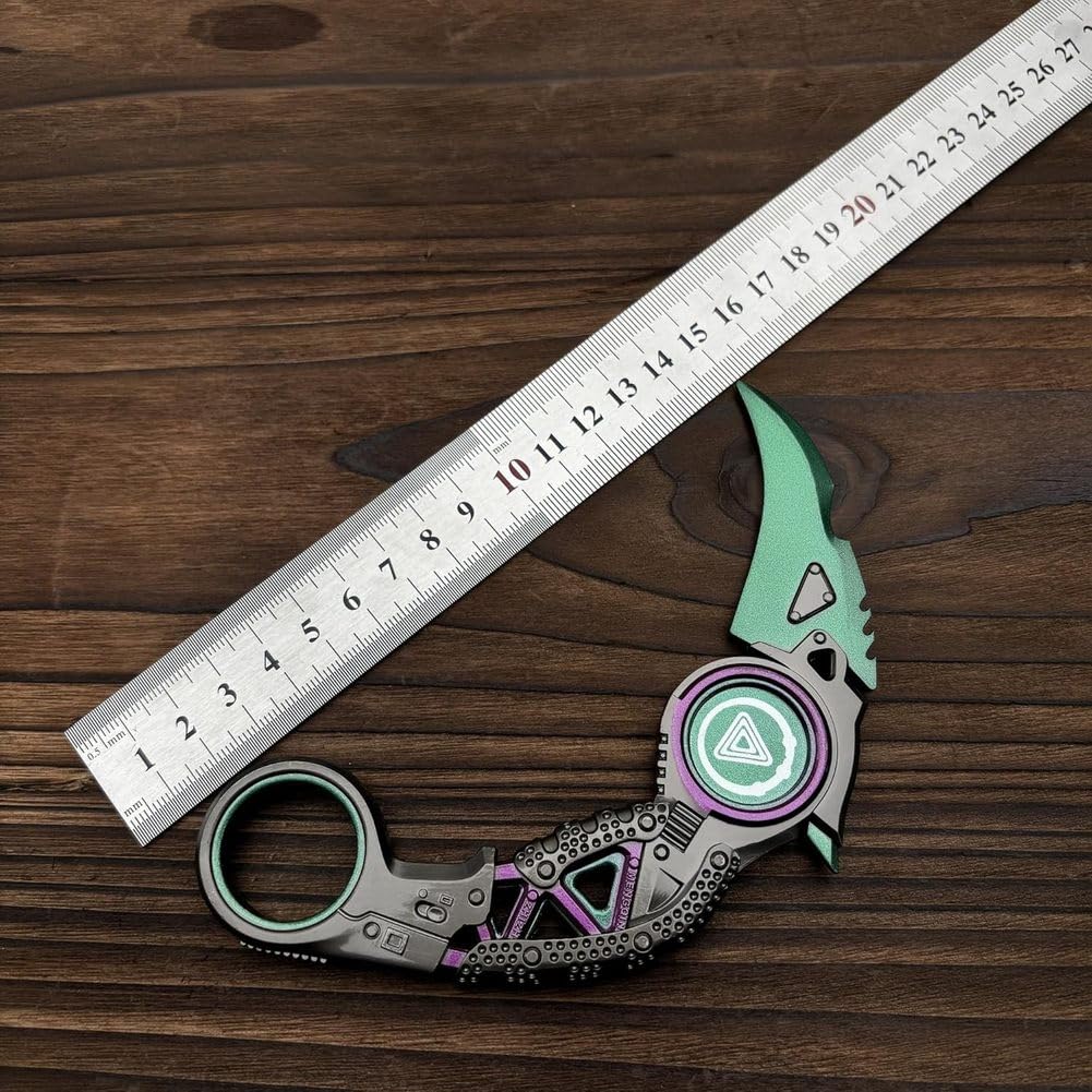 Artículos de colección de Videojuegos, Game Legends Heirloom Raptor's Claw 5,9 ''Colección de Metal Cosplay Prop Mochila decoración Escritorio