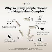 Vista 4 de Magnesium Complex Supplement - 10 Active Forms, Glycinate, Citrate, Malate, Oxide, Taurate, Aspartate, Gluconate, Ascorbate, Lactate, Carbonate
