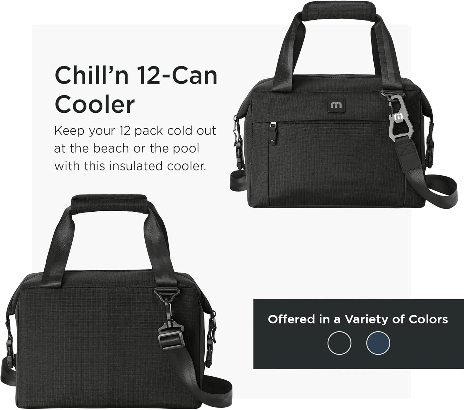 TravisMathew Chill'n 12-Can Waterproof Insulated Cooler with Attached Bottle Opener