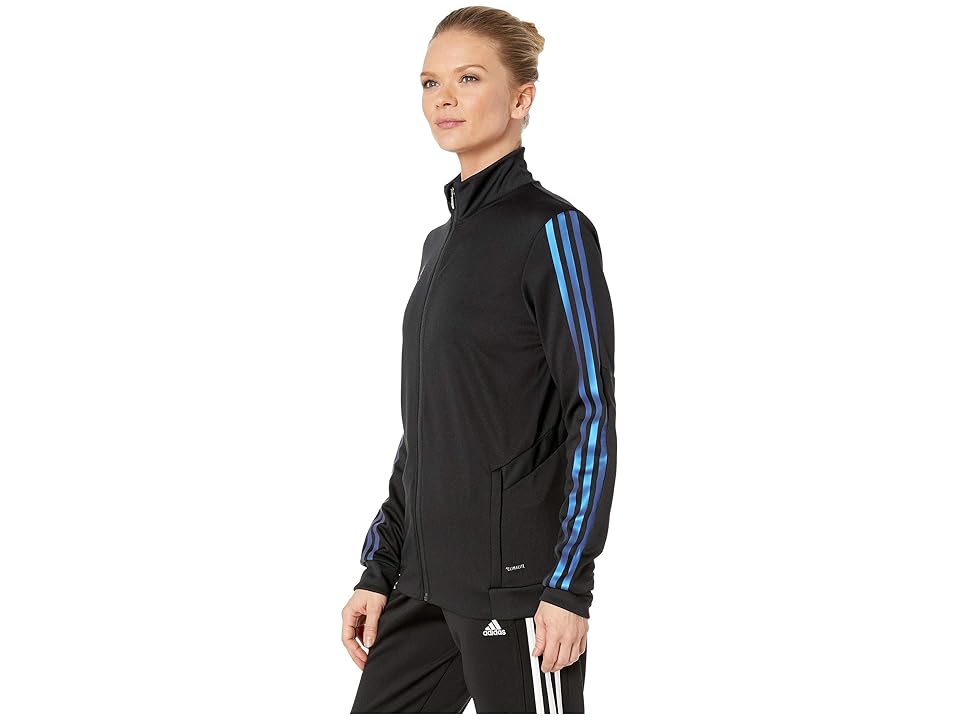 

adidas AFS Tiro Track Jacket (Black/Blue Pearl Essence) Women's Coat