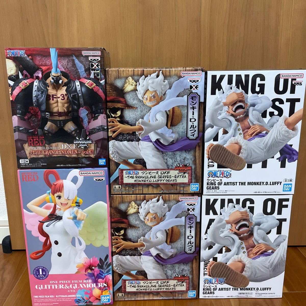 Amazon | KING OF ARTIST GRANDLINE MEN ルフィ ギア5 ニカ フィギュア 