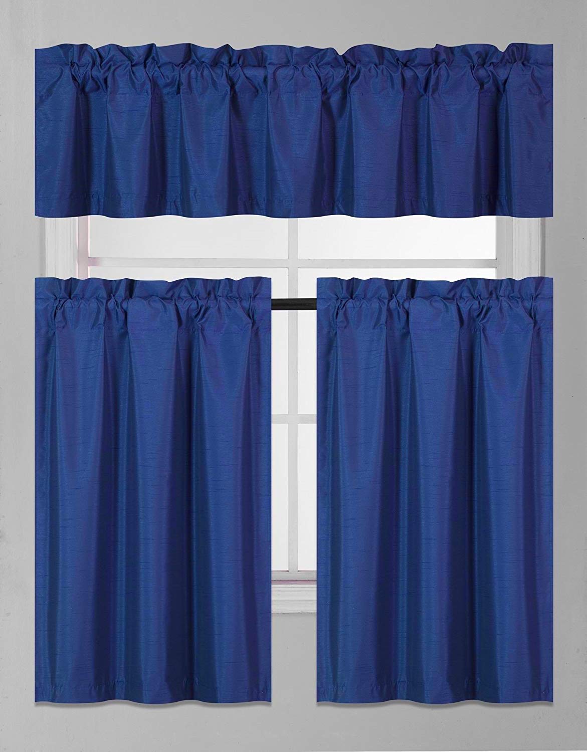 Solid Kitchen Curtains Curtains & Drapes