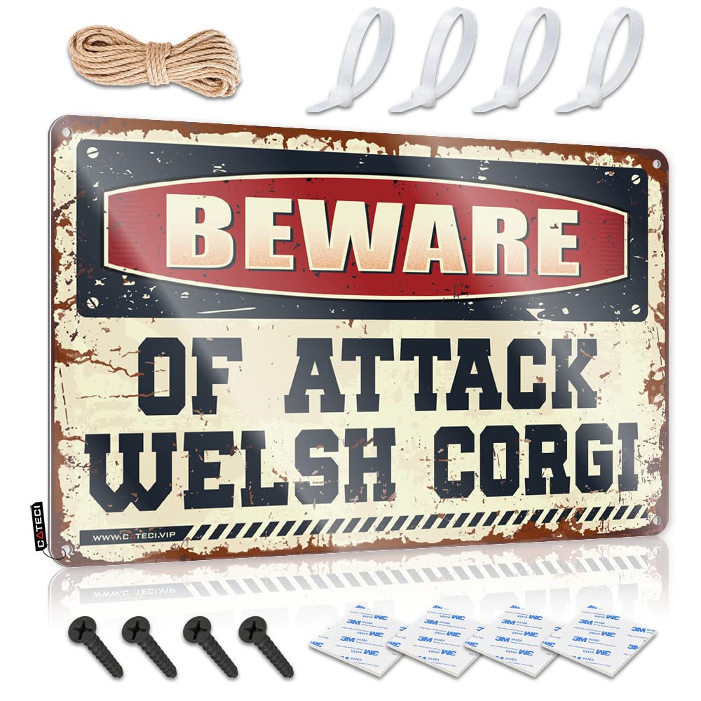 Plaque Welsh Corgi pour égayer un mur vide et triste de chambre