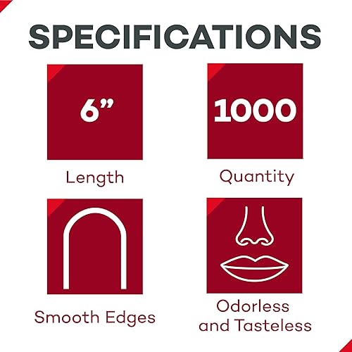 Miniatura 10 de Dealmed Depresores de lengua junior de 5.5 pulgadas  5,000 palos depresores de lengua de madera no estéril para manualidades, práctica médica, kits