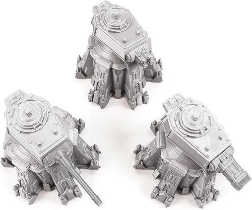 Miniatura 6 de Tabletop Terrain Torres de armas pesadas de War Scenery para juegos de guerra y juegos de rol en miniatura de 1102in 1260in