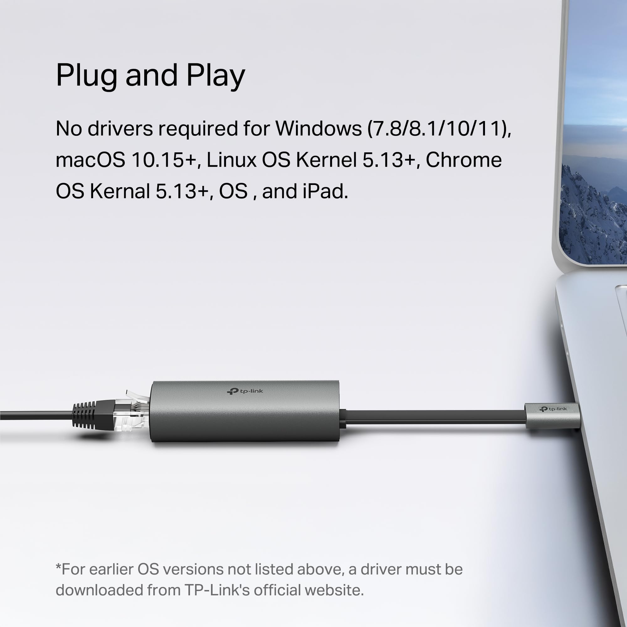 TP-Link 2.5Gbps USB-C Ethernet Adapter -8