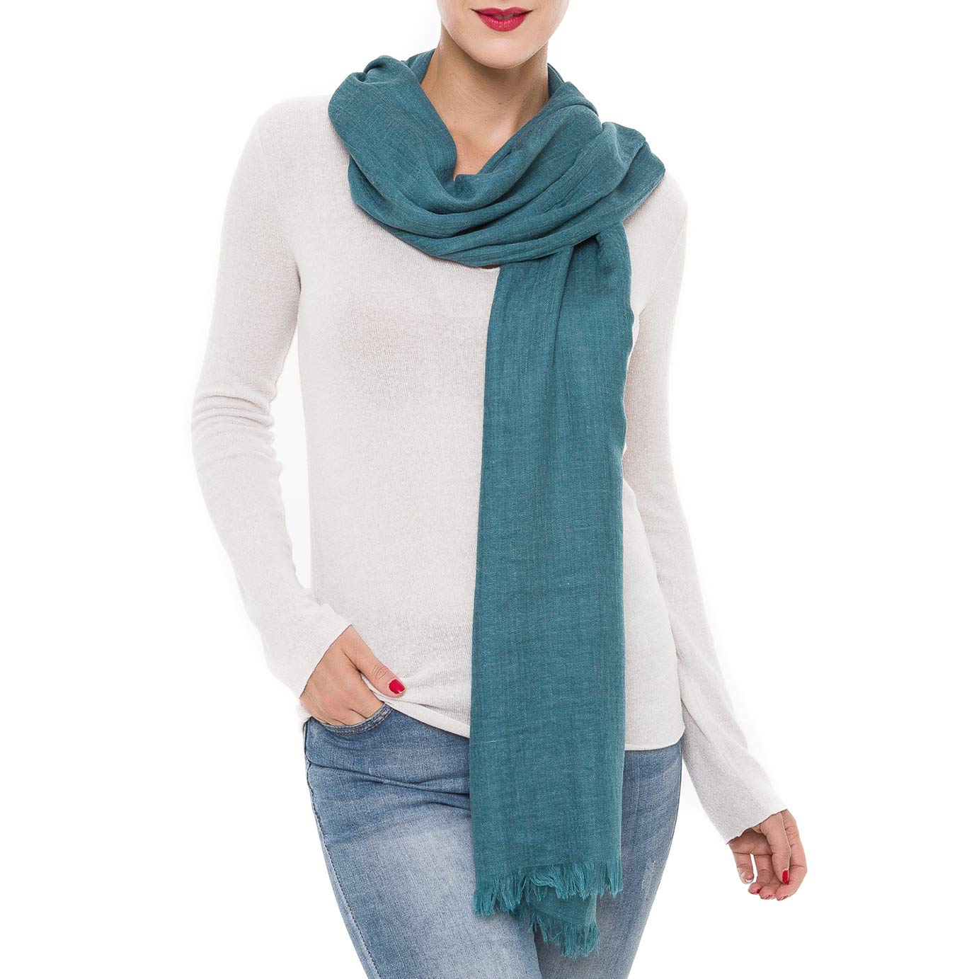 MIMOSITOScarfs for Women Fashion Lightweight Solid Colors Wrap Shawl for Fall Winter