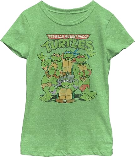 Teenage Mutant Ninja Turtles - Camiseta para niña