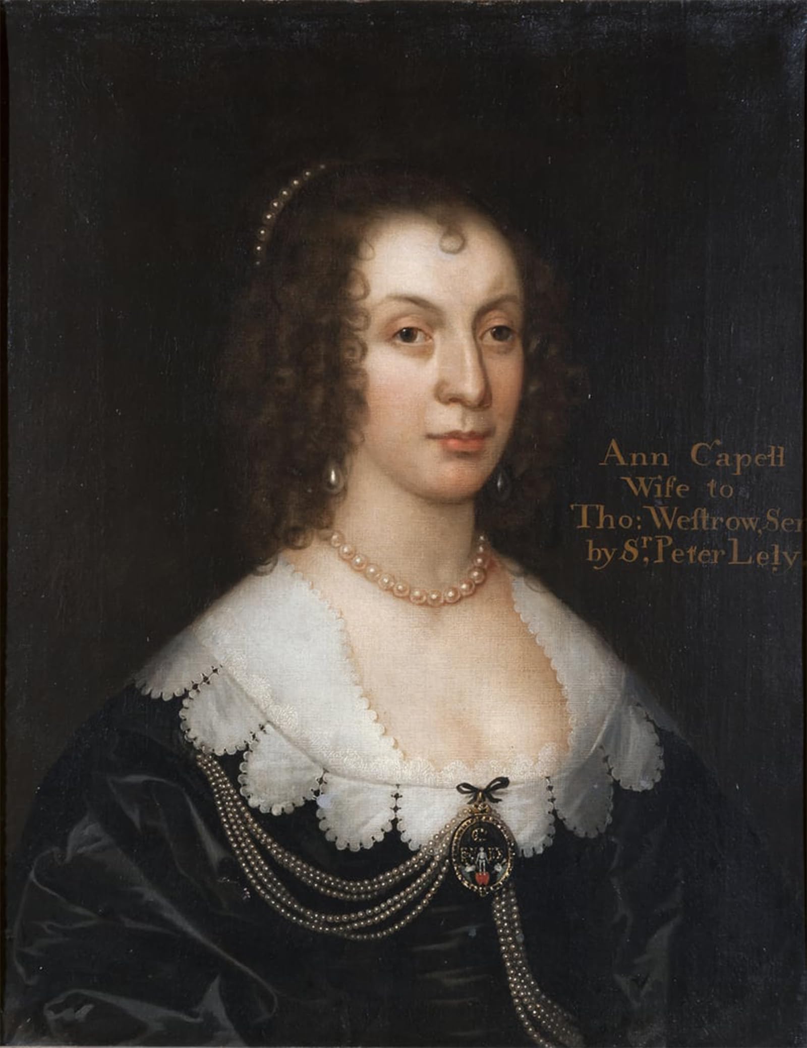 POSTERIIk Famous Print Pop Art Wall Art Graffiti Portrait of Ann Capell by Peter Lely Art Prints for Home Decor 60x90cm