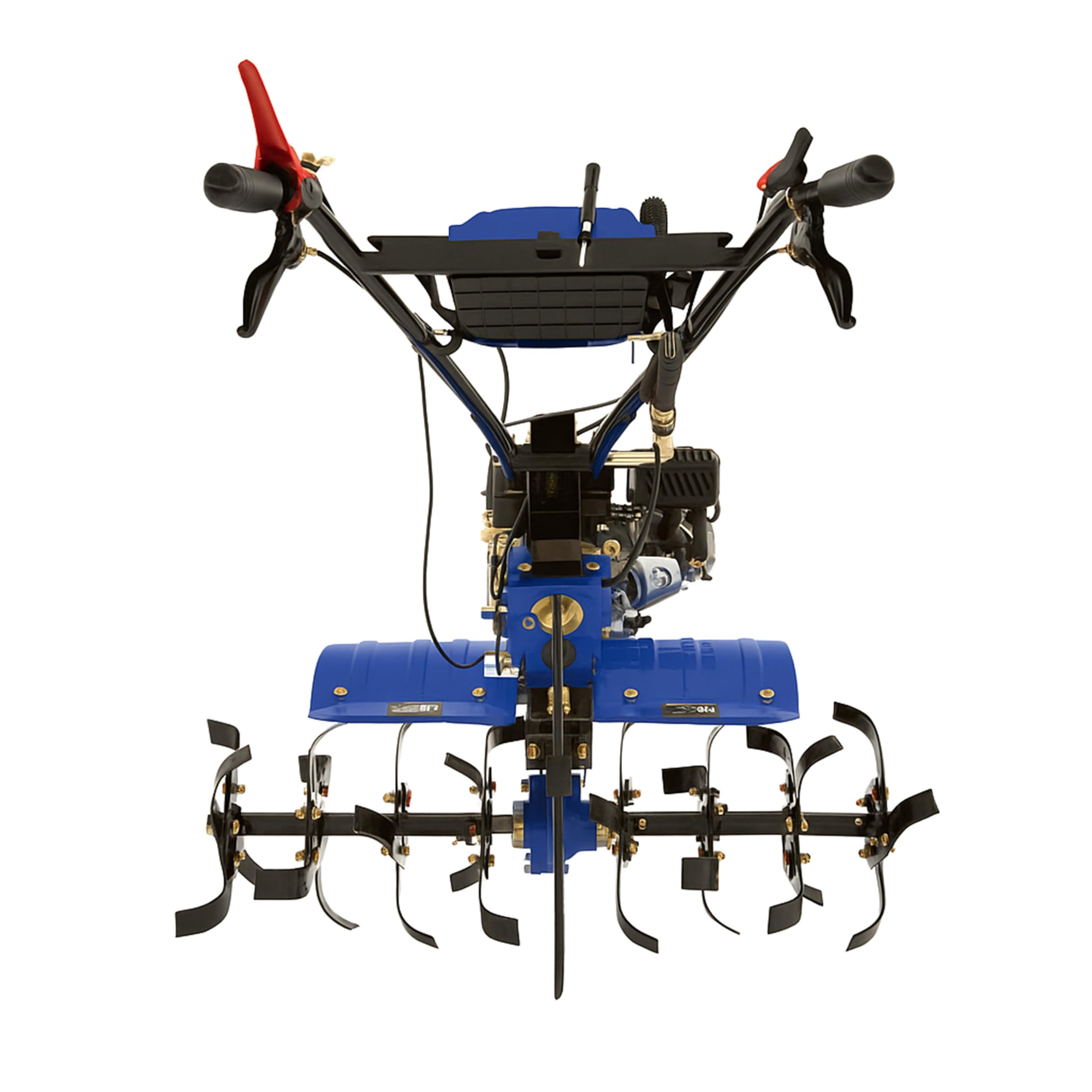 Motozappa 7,5HP Benzina Coltivatore Professionale 212cc 4 Tempi Giardino Orto 16 Lame Larghezza 800-1000mm Profondità 100-300mm Manubrio Regolabile Guanti e Cuffie Inclusi
