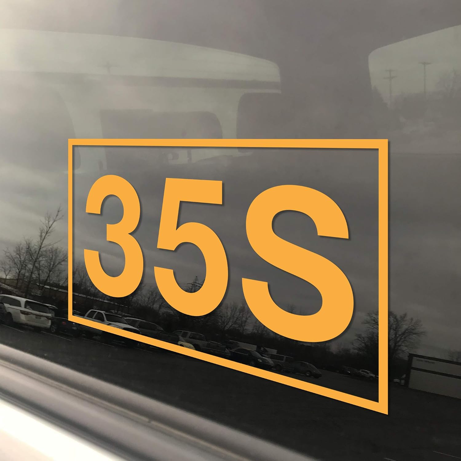 Military Army MOS 35S Signal Collection Identification Analyst 3x5 Black 10 Pack Heavy Duty Die Cut Vinyl Window Sticker Decal