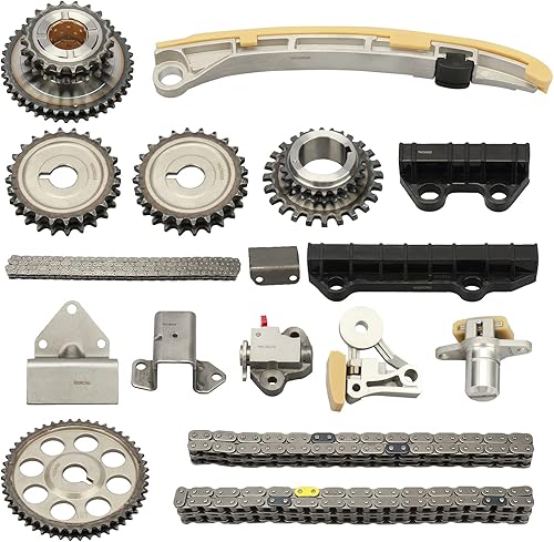 Miniatura 2 de MAYASAF Kit de cadena de distribución del motor para Chevy Tracker 2001-04, para Suzuki Grand Vitara 1999-05/Vitara 2004/Suzuki XL-7 2005-06