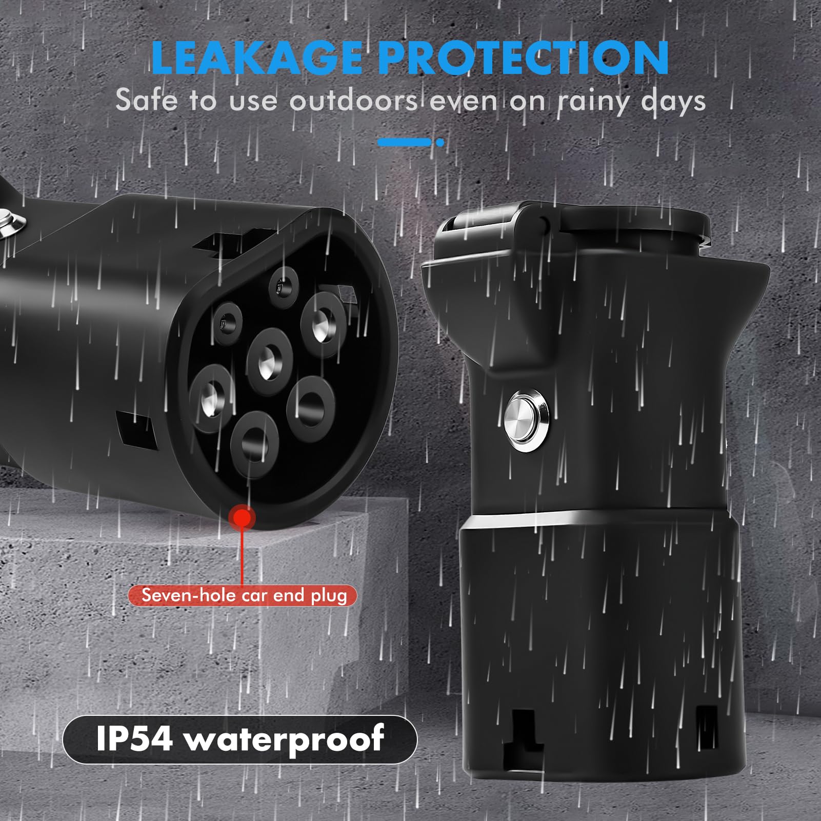 V2L adapter kompatybilny z silnikiem Leapmotor, 16 A, 220 V, adapter do pojazdu do obciążenia