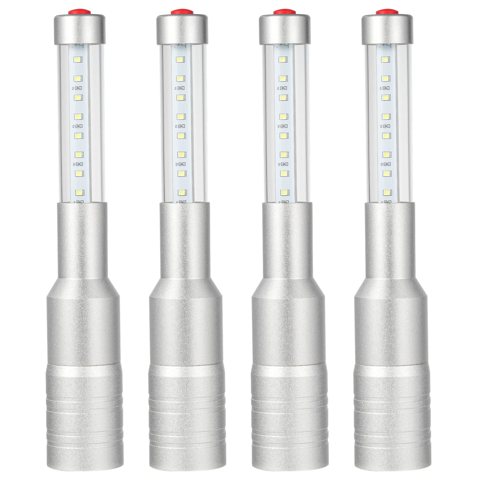 Anjetan 4PCS LED Strobe Baton Lights, Rechargeable Led Bottle Service Lights, Handheld Light Toppers, Champagne Bottle Topper Lights for Nightclubs, Concerts, Parties, Weddings
