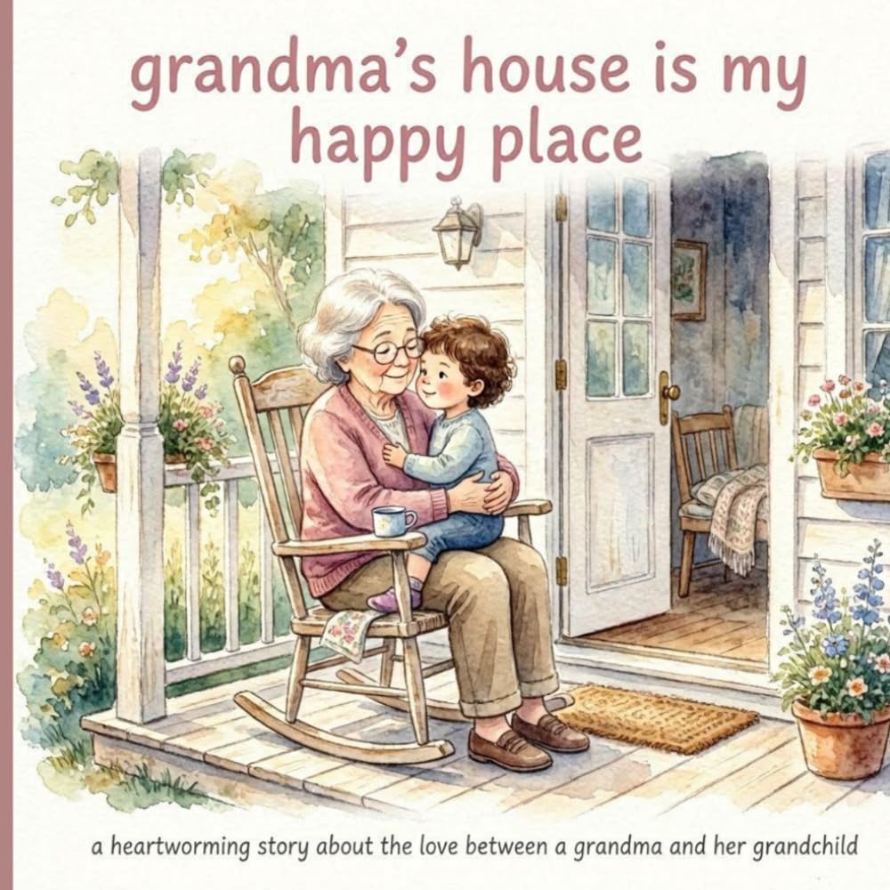 Grandma’s House Is My Happy Place: A Heartwarming Story About the Love Between a Grandma and Her Grandchild