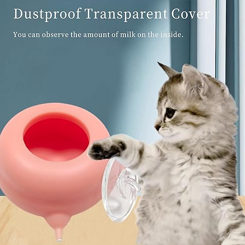 Miniatura 4 de Comedero para cachorros, cuenco de leche, botella de silicona para cachorros con 3 pezones, alimentador de lactancia para mascotas, para perros,