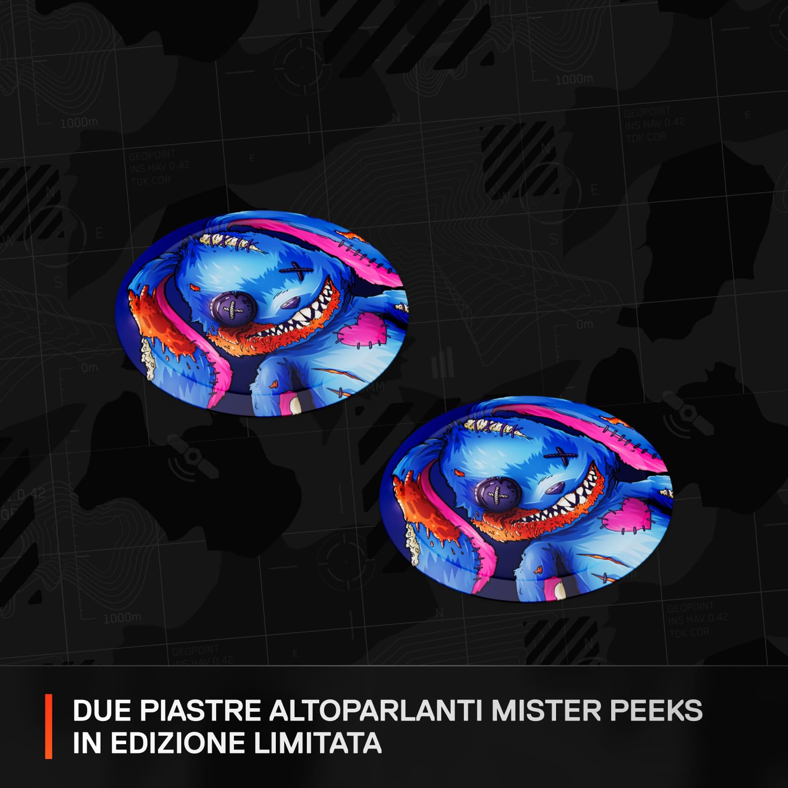 SteelSeries Arctis Nova Booster Pack - Call of Duty® Mister Peeks Edition - Accessorio per cuffie da gaming - Personalizzazione con piastre altoparlanti esclusive - Edizione limitata da collezione