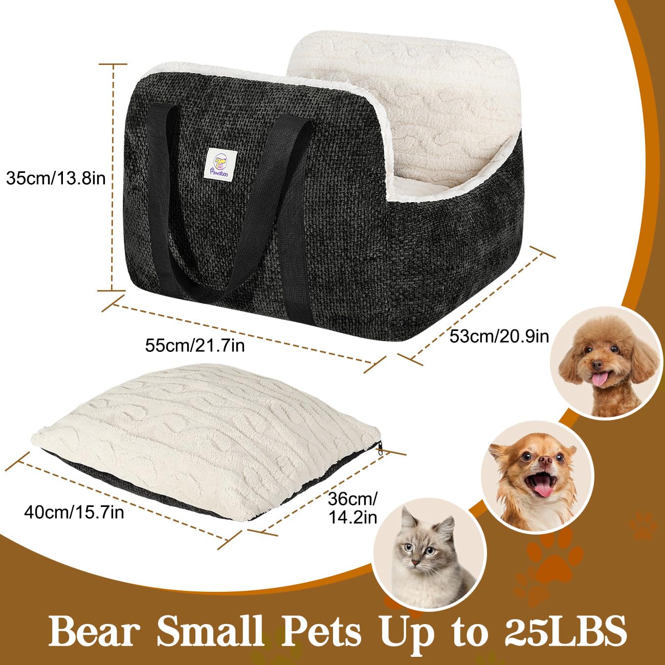 YuCool Lot De 2 Ceintures De Sécurité Pour Chien Avec Double Clips Et Loquet De Fixation