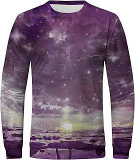 Men's Relaxed Fit Heavyweight Long Sleeve Graphic T-Shirt Floral Mens Golf Shirt Loose Fitting Shirts Mature Barbecue Tank Top Moisture-Wicking Men's Sports Clothing Shirts