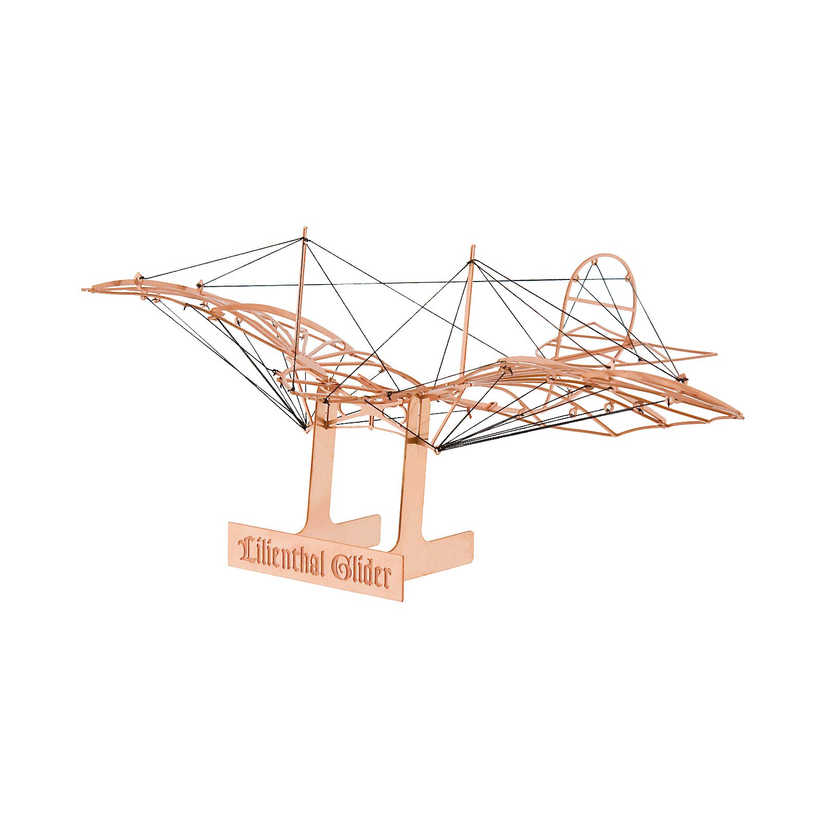 Lilienthal Glider 1894 - miedź (1:48) Aerobase A005 model samolotu zestaw do montażu model samolotu