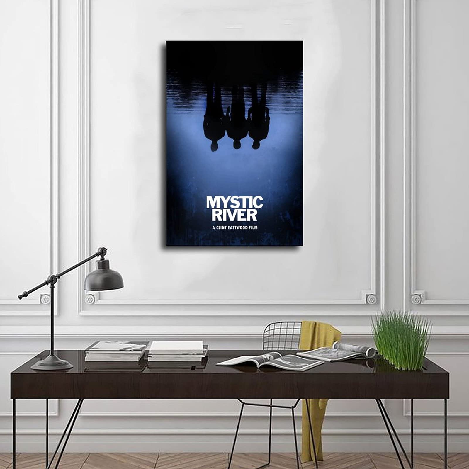 Poster Film The Mist - Impression Toile 20x30 Cm - Décoration Murale Vintage - Sans Cadre