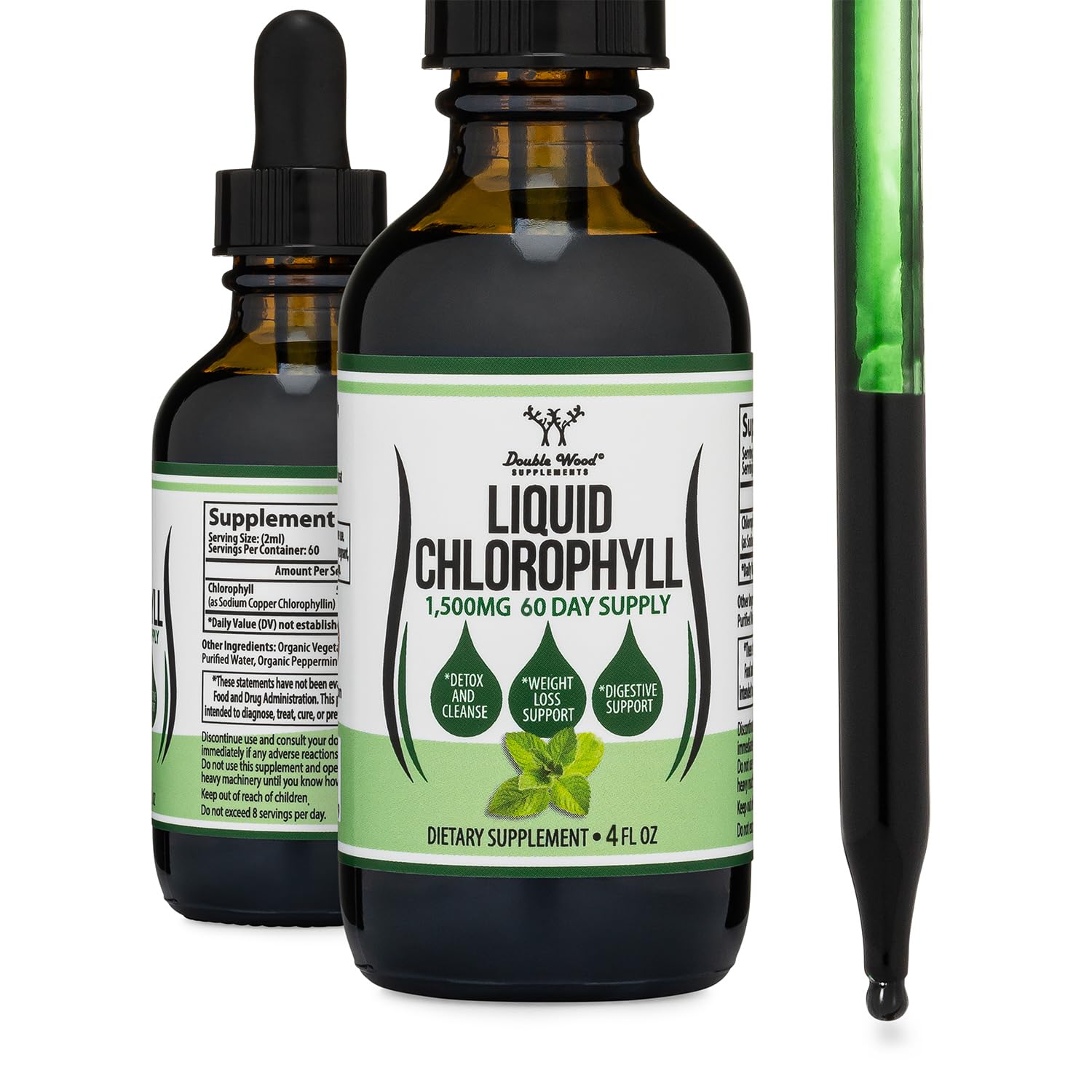 Liquid Chlorophyll Drops, Peppermint Flavored, 2 fl oz — Amazon image 7