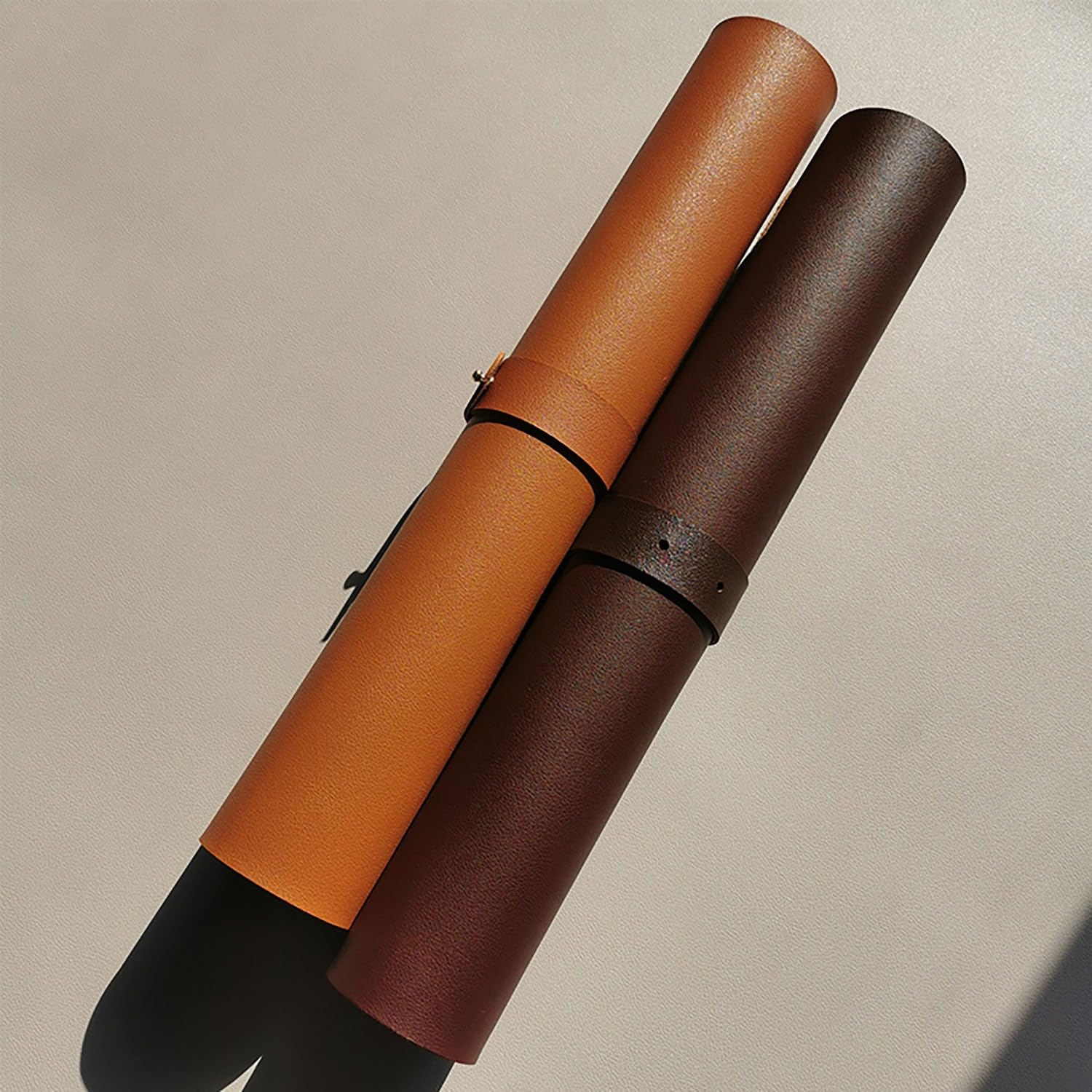 Tappetino da scrivania impermeabile in similpelle, Grande tappetino per mouse da gioco, antiscivolo, per ufficio, facile da pulire, per ufficio e casa(LightBrown,160x60cm)